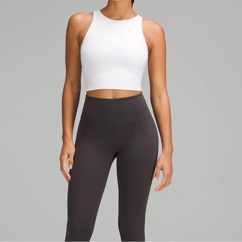 Lululemon ๐ Align High-Neck Tank Top Light Support - White - Picture 5 of 11